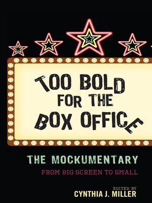 cover image of Too Bold for the Box Office
